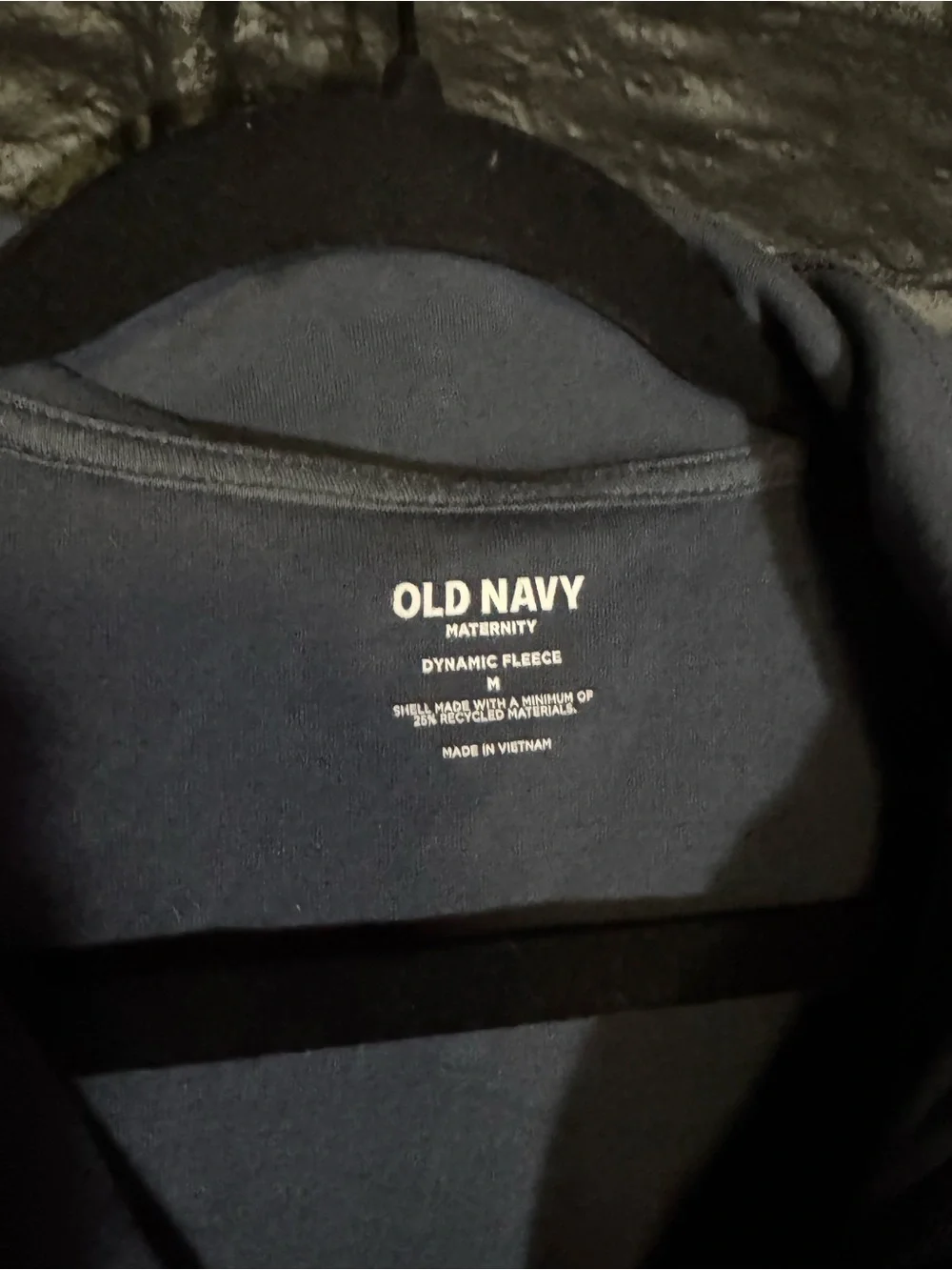 Old Navy Maternity Set: Zip-Up Pullover Sweatshirt and matching sweatpants